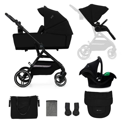 Kinderwagen 3in1 YOXI schwarz