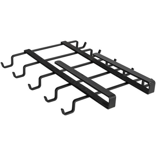 WENKO Küchenregal, Schrankeinsatz, Tassenhalter für 10 Tassen, Metall