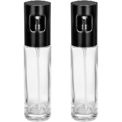 WENKO Ölspender »Modell Nevo«, (Set, 2 tlg.), Sprüher für Öl & Essig, Sprühkopf aus rostfreiem Edelstahl, je 100 ml