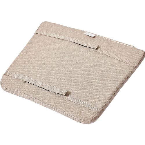 Sitzauflage ESSENTIALS, beige, B:46cm H:3cm T:3cm, Stoff, Baumwolle, Polsterauflagen, Stoffkissen für Mase Barhocker