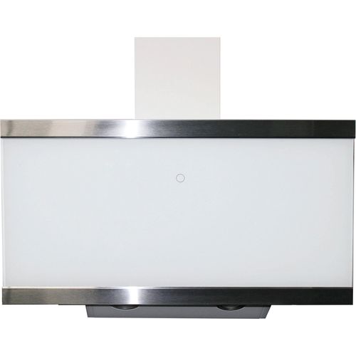 RESPEKTA Kopffreihaube, A++ (A+++-D), weiß, B:89,5cm H:106,5cm T:37,8cm, Dunstabzugshauben, 90 cm, 9 Leistungsstufen, LED-Beleuchtung, Ab- und Umluftfähig
