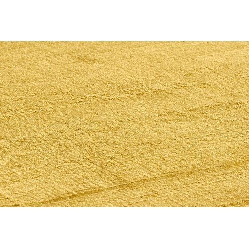 Teppich HEINE HOME Gr. 2, gelb (senfgelb), B:70cm H:7mm L:140cm, Viskose, Teppiche