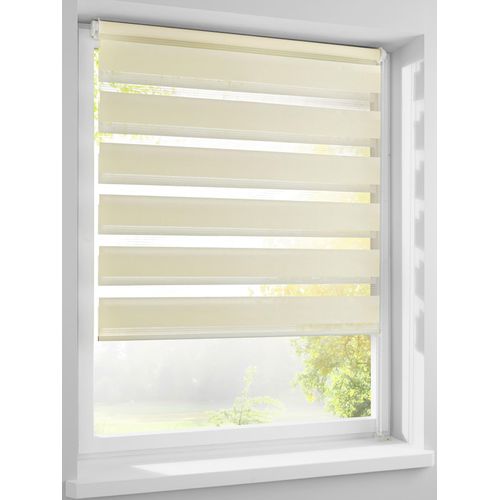 Raffrollo HEINE HOME Gr. 1, beige (sand), B:40cm H:150cm, Raffrollos