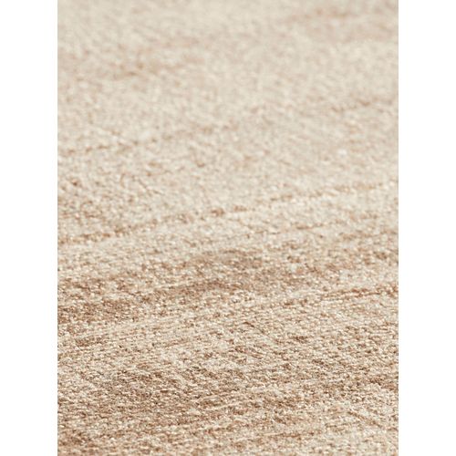 Teppich HEINE HOME Gr. 7, grau (taupe), B:u00d8200cm H:7mm Ø:200cm, Viskose, Teppiche