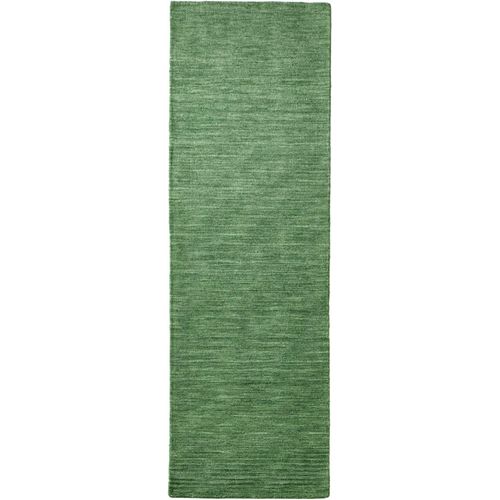 Teppich HEINE HOME Gr. 2, grün, B:70cm H:14mm L:140cm, Wolle, Teppiche, Teppich