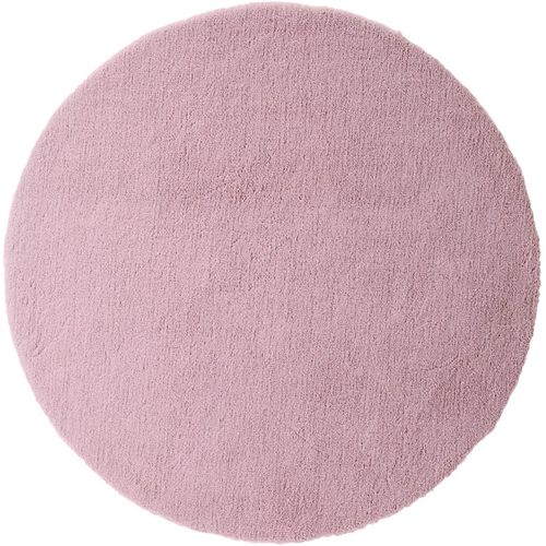 Teppich HEINE HOME Gr. 2, lila (mauve), B:150cm H:25mm L:80cm, Kunstfaser, Polyester, Teppiche