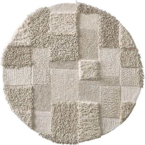 Teppich HEINE HOME Gr. 1, beige (natur), B:70cm H:30mm L:140cm, Baumwolle, Polyester, Kunstfaser, Viskose, Teppiche