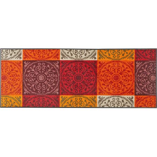Fußmatte Gr. 6, rot, B:75cm H:7mm L:190cm, Polyamid, Kunstfaser, Teppiche