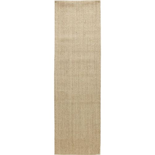 Teppich HEINE HOME Gr. 1, beige (ecru), B:70cm H:10mm L:130cm, Sisal, Sisal, Teppiche