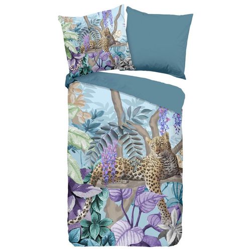 Xxxl Wendebettwäsche Nani , Mehrfarbig , Textil , Tier , 135x200 cm , bügelleicht , Schlaftextilien, Bettwäsche, Bettwäsche, Wendebettwäsche
