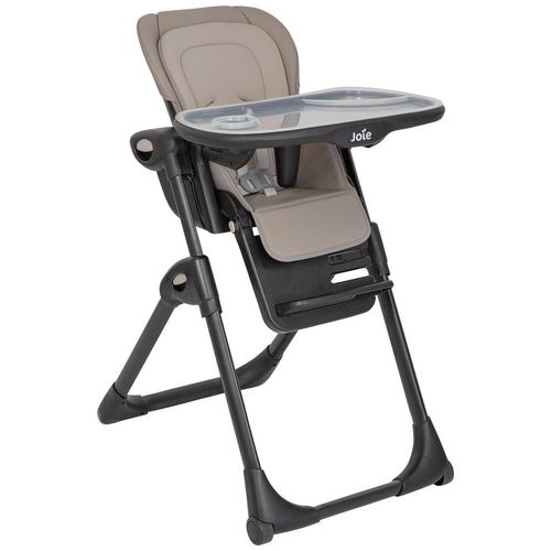 Joie Kombihochstuhl Mimzy Recline , Schwarz, Cappuccino , Kunststoff , 57x104x78 cm , EN 14988 , Essbrett verstellbar, Fußstütze abnehmbar, in