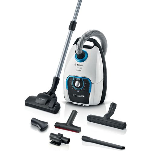 Bosch 8 Serie BGB75XSIL Staubsauger 5 L Staubsauger dedrum Dry 650 W Staubbeutel el