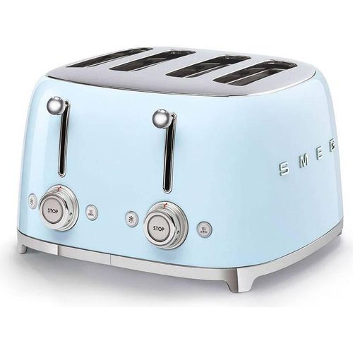 Smeg 4 Schlitz Toaster pastelblau TSF03PBEU