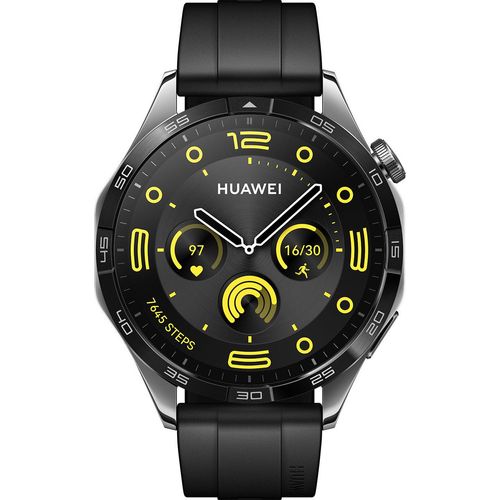 Huawei Watch GT4 46mm Smartwatch Schwarz - 1.43 Zoll, 466x466p, BT, NFC, GPS