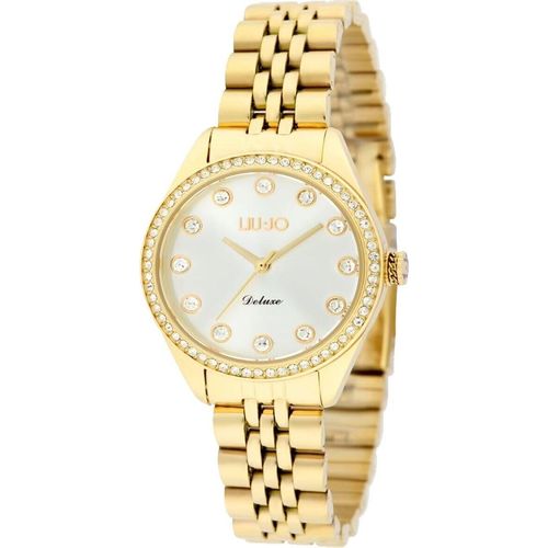 Uhr, Woman, Deluxe, Ip Gold\Silber