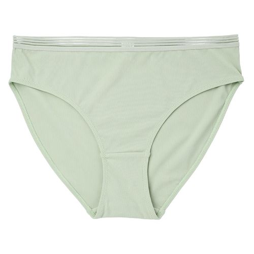 Damen Slip mit feiner Rippstruktur