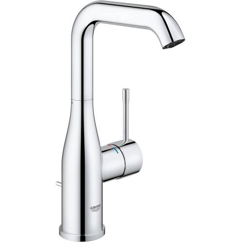 Grohe Einhand-Waschtischbatterie ESSENCE DN 15, L-Size, Zugstangen-Ablaufgarnitur 1 1/4