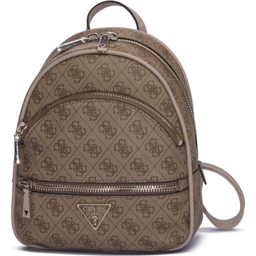 GUESS Damen Cityrucksack Manhattan Latte Logo