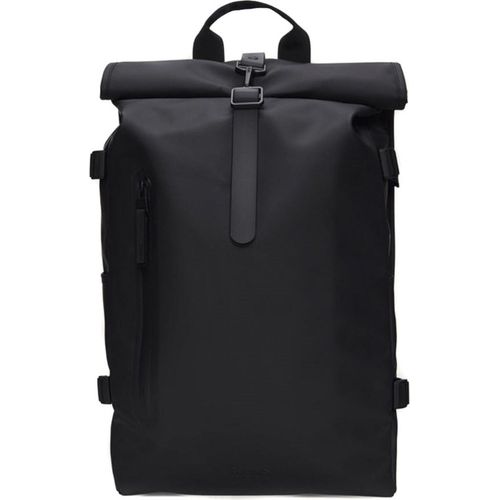 Rains - Rolltop Rucksack Large Schwarz