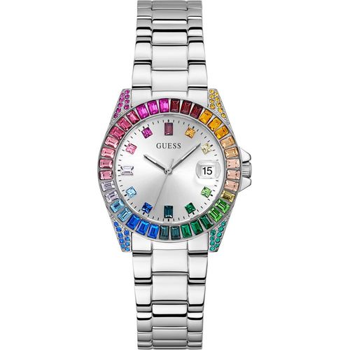 Guess Opaline Uhr Silber Silber One Size