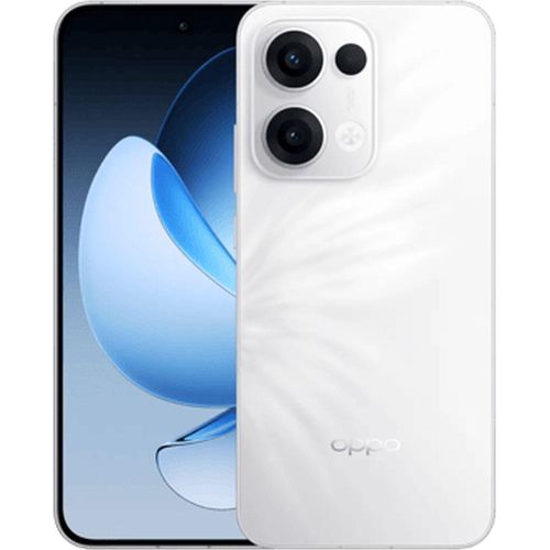 OPPO Reno13 5G Smartphone Triple Kamera 50MP 256GB RAM 12GB Plume Weiß