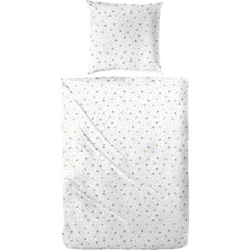 Primera Bettwäsche »Soft-Seersucker Bettwäsche Konfetti«, mit kleinen Punkten