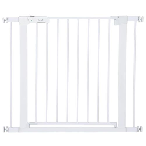 Türschutzgitter, Treppengitter, 75-96 cm Hundegitter ohne Bohren, Stahl