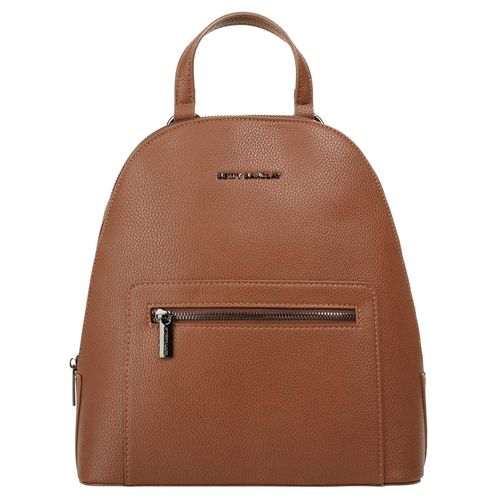 Cityrucksack BETTY BARCLAY, Gr. B/H/T: 27cm x 29cm x 13cm, onesize, braun (cognac), Kunstfaser, casual, Rucksäcke