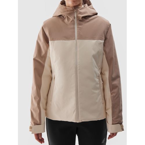 Skijacke 4F, Damen, Gr. M, rosa, Web, Obermaterial: 100% Polyester. Futter: 100% Polyester. Wattierung: 100% Polyester, unifarben, sportlich, hoch geschlossener Ausschnitt, Langarm eingesetzt eingefasste Kante mit Klettverschluss, Jacken