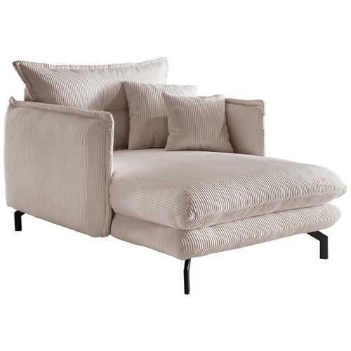 Livetastic Xxl-Sessel , Beige , Textil , Füllung: Schaumstoff , 111x101x167 cm , Made in Europe , Wohnzimmer, Sessel, Polstersessel