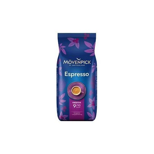 MÖVENPICK ESPRESSO Espressobohnen, Arabica- und Robustabohnen kräftig, 1,0 kg