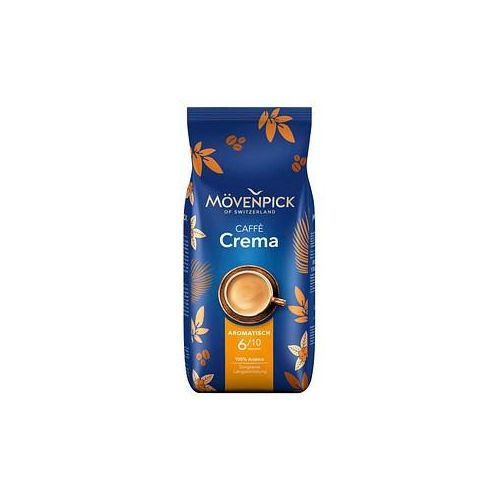 MÖVENPICK CAFFÈ CREMA Kaffeebohnen, Arabicabohnen kräftig, 1,0 kg