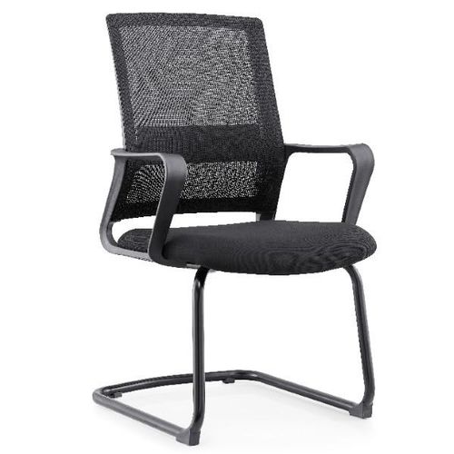 Casa Dolce Konferenzstuhl ORE, 57x59x95 cm, Stoff und Netz, schwarz, mit Armlehnen