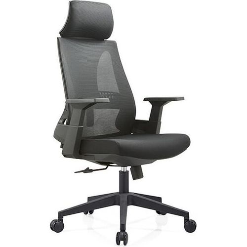 Bürostuhl DANTE, höhenverstellbar, drehbar, Schwarz, 72x72x118/128 cm