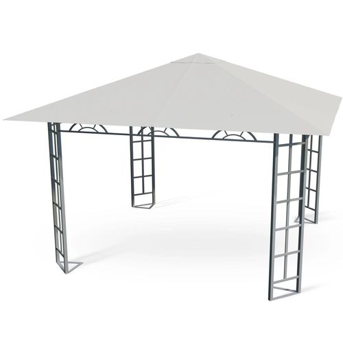 Beiger Gartenpavillon. Zelt 3x3m Plonos 4932