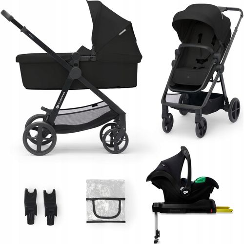 Kinderkraft NEWLY Kombikinderwagen Schwarz