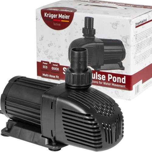 Wasserpumpe für Teiche, Kruger Meier StreamPulse Teich, energieeffizient, Förderleistung 13.000 l/h