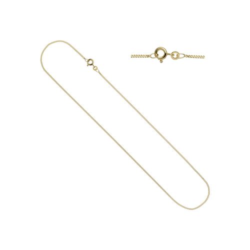 Goldkette JOBO, gold (gelbgold 333), Halsketten, Damen, Gelbgold 333, L: 42cm, Panzerkette 333 Gold 42 cm 1,7 mm