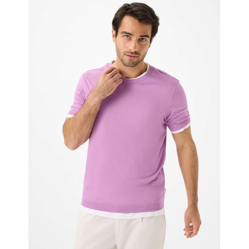 Brax Herren Shirt Style TREVOR lilac, lila, Gr. XS