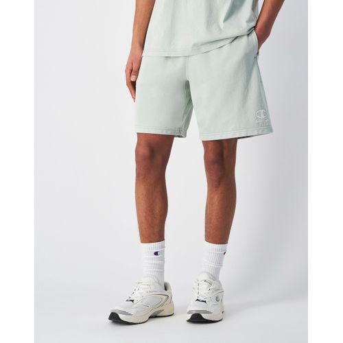 Sweatshorts CHAMPION, Herren, Gr. XL (52), N-Gr, grün (cvs), Obermaterial: 70% Baumwolle, 30% Polyester, Hosen