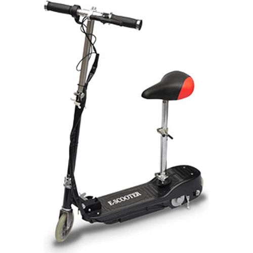 vidaXL E-Scooter mit Sitz 120 W Schwarz