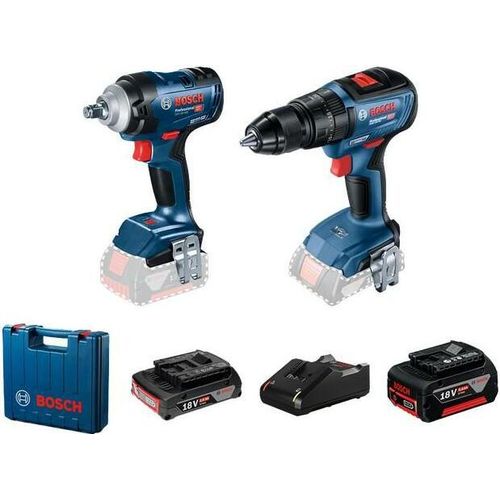 Bosch 18V Elektrowerkzeug-Kit (Gsb 18V-50 + Gds18 V-400)
