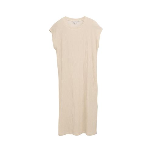 TOM TAILOR Damen Crinkle Kleid, grün, Gemustert, Gr. 44