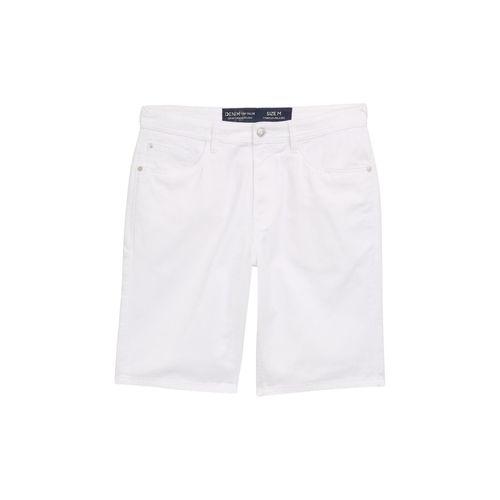 TOM TAILOR DENIM Herren TTWAYLEN RELAXED Jeans Shorts aus Baumwolle, weiß, Uni, Gr. XXL
