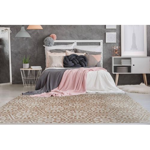 Hochflorteppich Monroe 200 Taupe