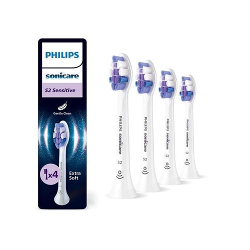 Philips Bürstenköpfe Sonicare S2 Sensitive - white - 4 pcs