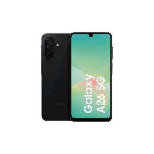 SAMSUNG Galaxy A26 5G Smartphone schwarz 128 GB