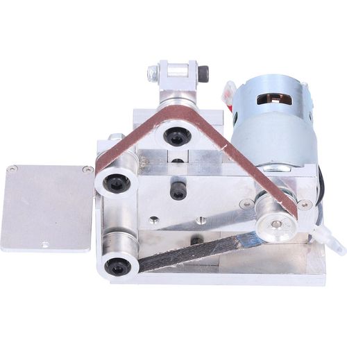 Mini-Bandschleifer Elektrische DIY-Polierschleifmaschine 7 Stufen DC12?24V Typ 10 110?240VEU Stecker