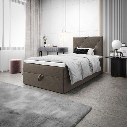 Boxspringbett ALTEA 90x200 Monolith 15