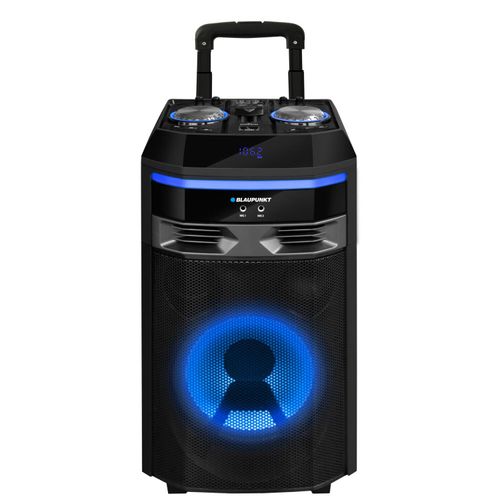 BLAUPUNKT PS6 - Karaoke Lautsprecher mit 600W, LED & Bluetooth